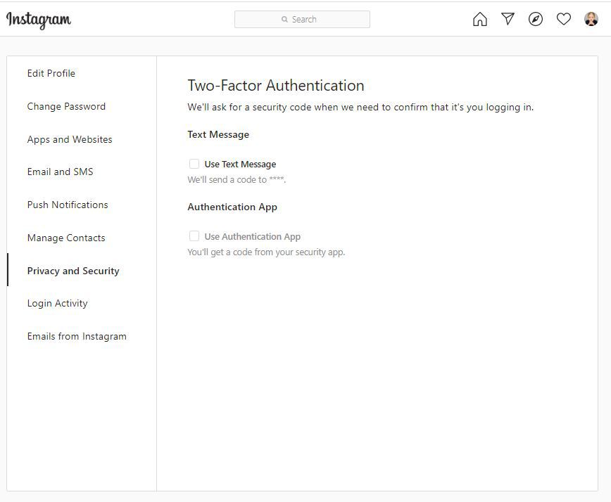 Everything about the two-factor authentication on Instagram