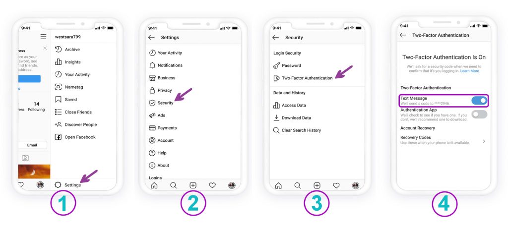 Everything about the two-factor authentication on Instagram